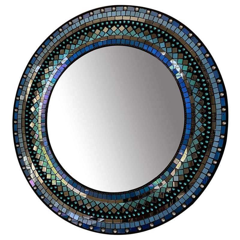 Miroir Alicien, Noir/bleu/vert
