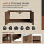 Meuble-lavabo flottant avec lavabo, portes à fermeture douce et rangement spacieux-126671649