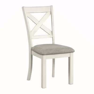 Chaise à coussins à dossier croisé 2 pièces Modern Modern