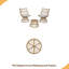 Chaise et table d'appoint