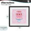 Impression romantique romantique sous-verre encadrée d'un gâteau de cerise rose, design par Grace Popp-1203396285-1203396286