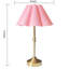 Lampe de table à DEL sans fil avec gradateur, pile rechargeable intégrée, 3 niveaux de luminosité, lampe de table de patio, lampe de chevet, éclairage ambiant pour restaurant Demetrish
