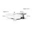 Table basse en ardoise avec nuage italien