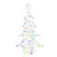 vidaXL Christmas Tree with 240 LEDs Acrylic-112224610-115607849