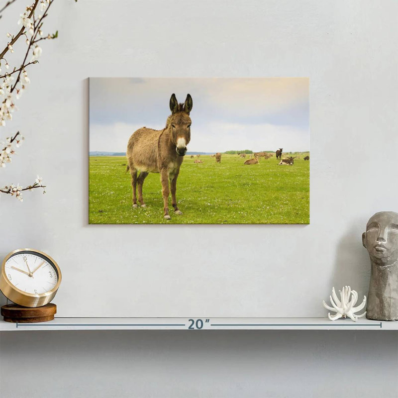 Brampt Donkey And Friends, 8'' H x 12'' W