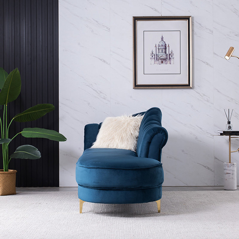 Chaise longue de luxe Fashion Home, Orienté à gauche (vu de face)