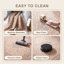 Tapis Brook traditionnel avec médaillon, style persan, gris crème, ivoire, beige, rose, lavable à la machine, antidérapant, à poils courts, pour l'intérieur et l'extérieur, adapté aux animaux domestiques, salon, chambre, salle à manger, entrée, couloir, bureau-1569139529