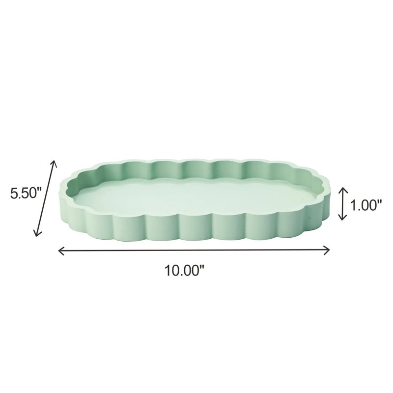 7pc Resin Bathroom Accessories Set