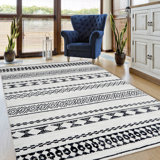 Karey Area Rug with Non-Slip Backing