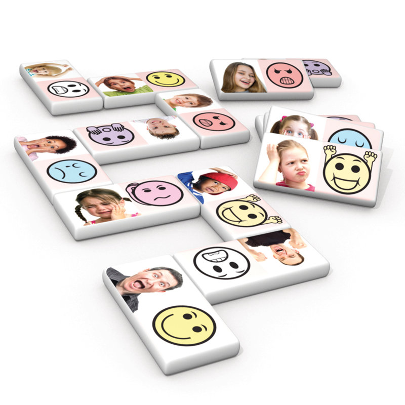 Junior Learning Emotions Dominoes Match & Learn Educational Learning Game