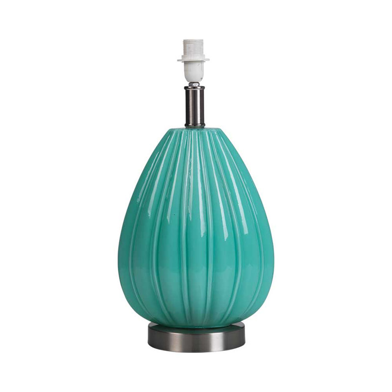 Arda Glass Lamp Base Lamp, Sea