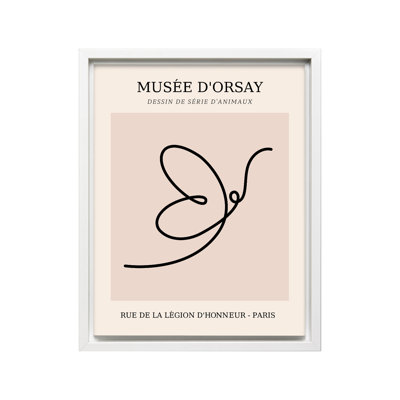 Picasso - One Line Butterfly Drawing