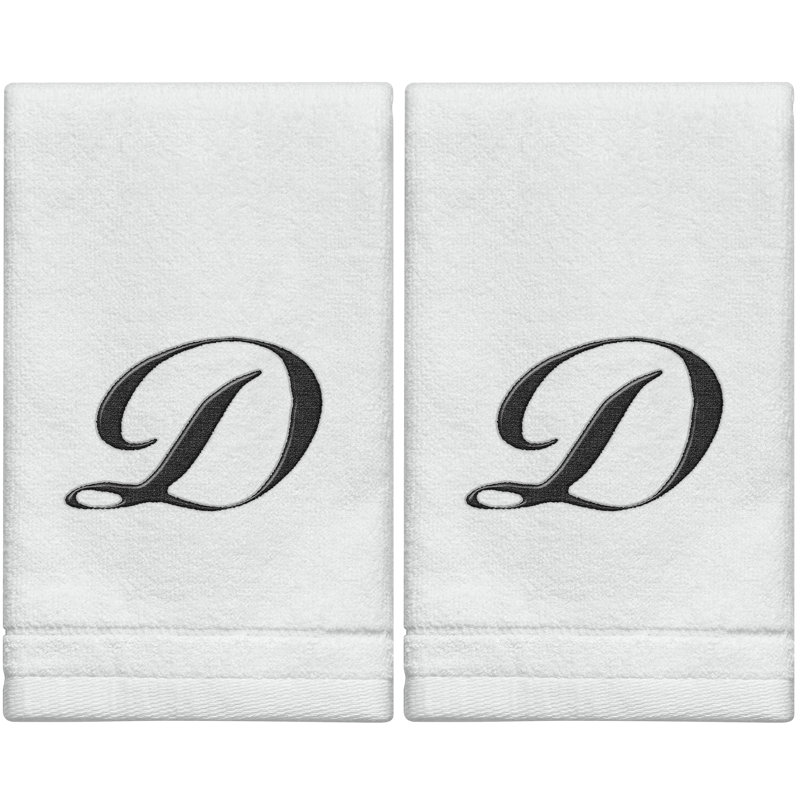 100% Cotton Midweight Fingertip Towel, D