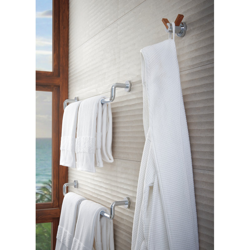 Litze® 30" Wall Mounted Towel Bar, Polished Nickel