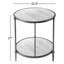 Peninsula Mirrored Side Table