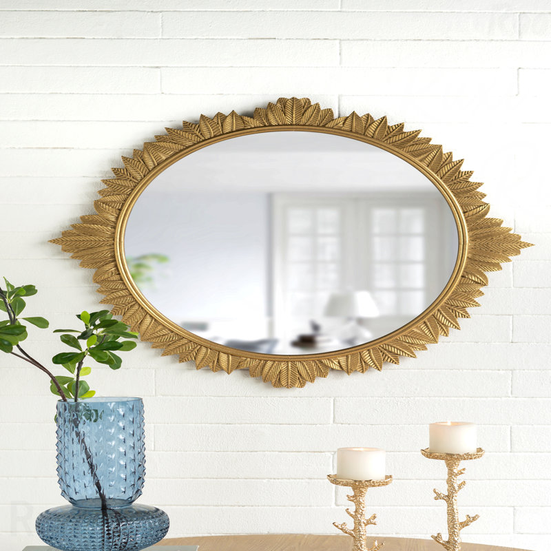 Miroir d'appoint mural 35,5 x 31,5 po