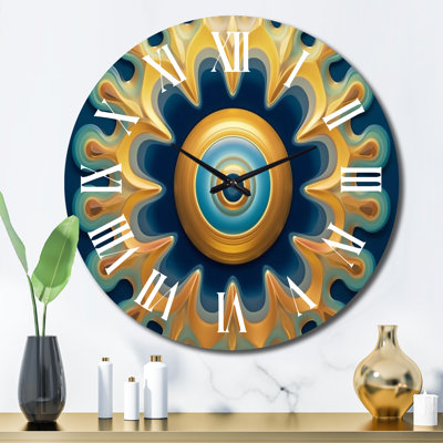 Geometric of Consciousness Futuristic - Horloge murale moderne géométrique