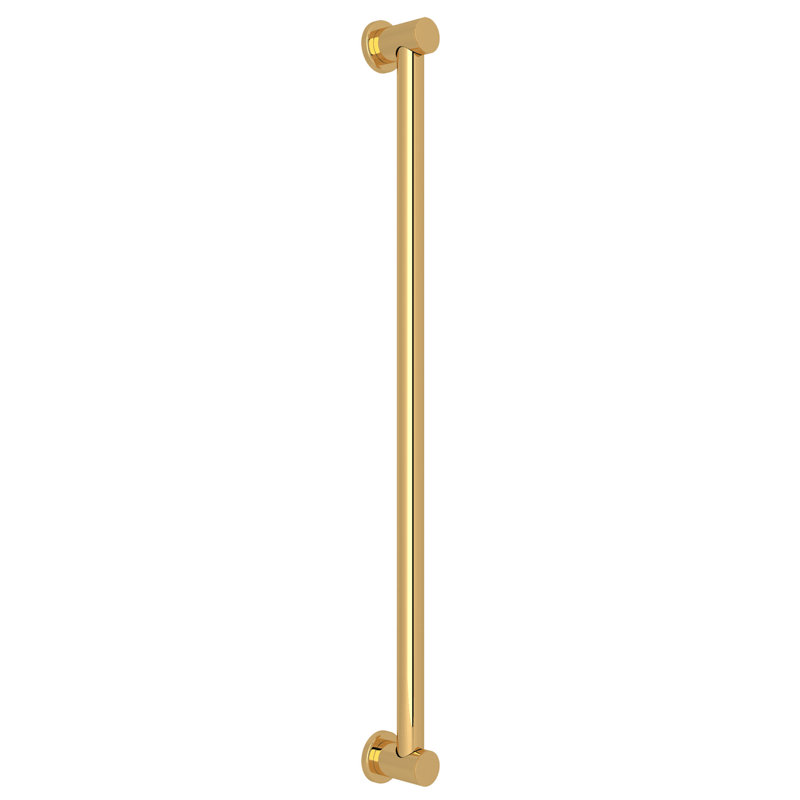 Lombardia 18" Grab Bar, Italian Brass, 36" W