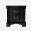 Table de chevet classique en bois noir-1868698894