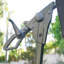 Parasol suspendu simple en forme de banane