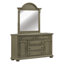 Ensemble de chambre à coucher avec commode et miroir Alvy-1582514650
