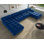Canapé et chaise longue modulaire réversible avec repose-pieds en velours de 138,6 po Jesse