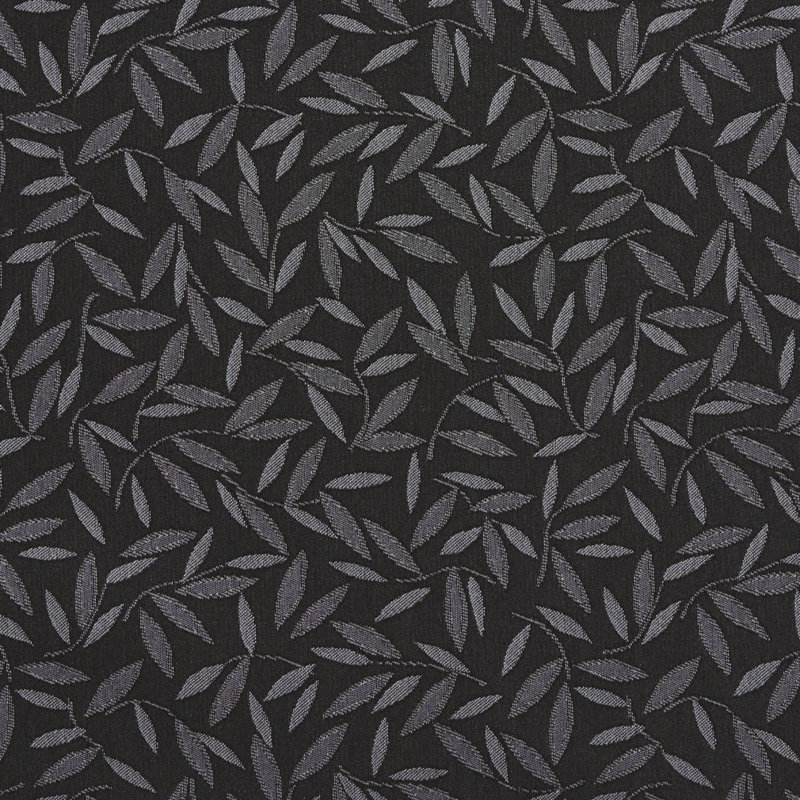 Tissu résistant aux taches des feuilles, Noir