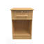 Fully Assembled Lensa 1 DrawerÂ Bedside Table-1937462339