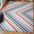 Mariquilla Modern Cottage Checkerboard Washable Multi-Colored Rug-1706790437