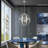 Eda 6 - Light Dimmable Globe Chandelier-114264410