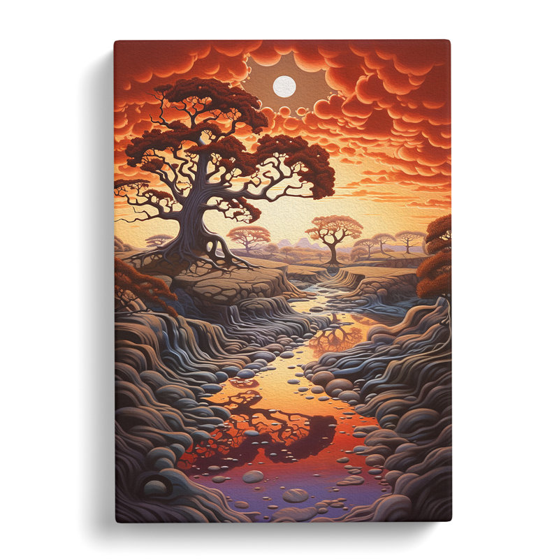 Landscape Tachisme No.2 - No Frame Print