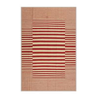 Tapis de zone rouge contemporaine