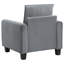 Fauteuil d'appoint rembourré Dixon