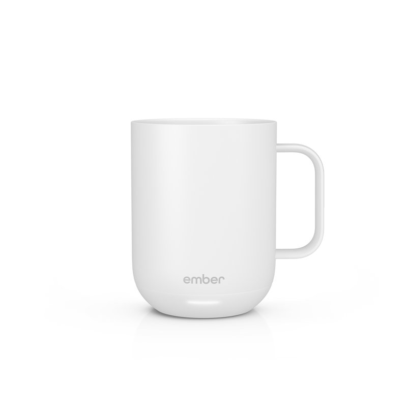 Ember Mug 2, Temperature Control Smart Mug, 10 Oz, White