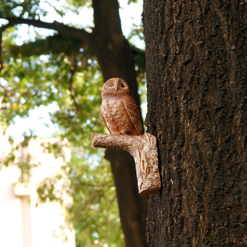 Ornement suspendu hibou pour arbres