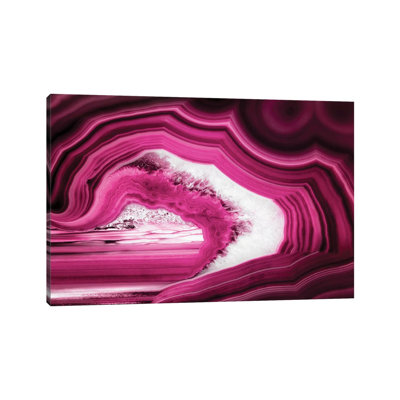 " Slice Of Pink Agate " by Philippe Hugonnard