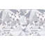 Papier peint amovible floral avec motif géométrique scandinave-76161161