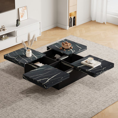 Frame Coffee Table with Storage