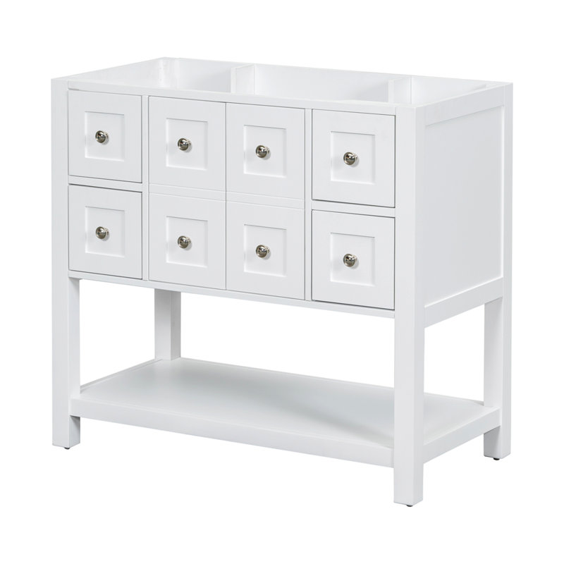 Meuble-lavabo 36 po sans lavabo, Blanc