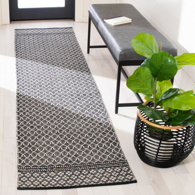 Kilim Flat Weave Cotton Geometric Rug