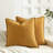 Super Soft Velvety Slub Heavy Chenille Decorative Pillow Cover with Flange (Set of 2)-122610491-122610486