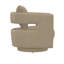 Fauteuil pivotant brun clair-886179193