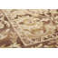 Tapis beige en laine noué à la main de conception unique 9 pi x 12 pi Bertello