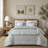 3 PCS King/Cal King Comforter Set, Green