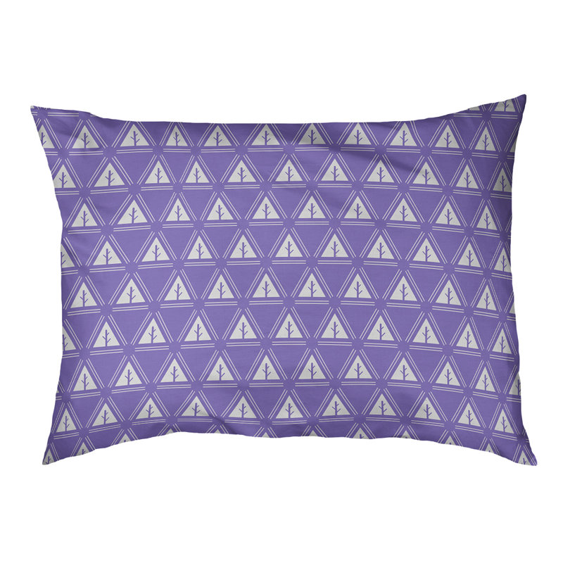 Coussin d'extérieur Chenoweth, Grand (l 50 po x P 7 po x H 40 po), Mauve clair