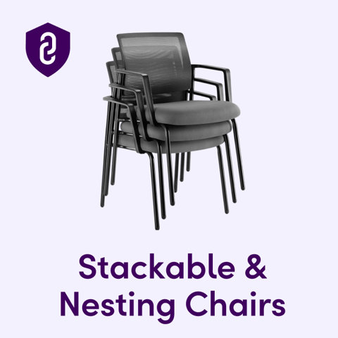 Contract-Grade Stackable Chairs