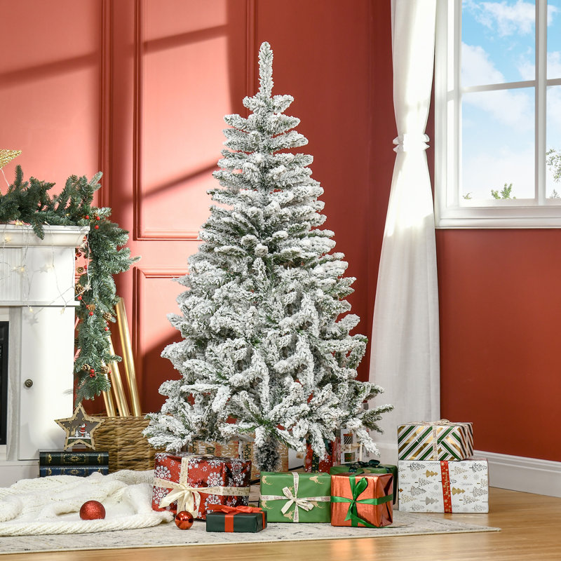 Artificial Spruce Christmas Tree, 4.92ft. H