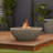 RIVERSIDE Propane Fire Bowl with Natural Gas Conversion Kit by Real Flame-96527436