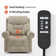Gordian Dual Motor Power Recliner Lift Chair with Massage and Heat, Infinite Position, Fabric Upholstered
