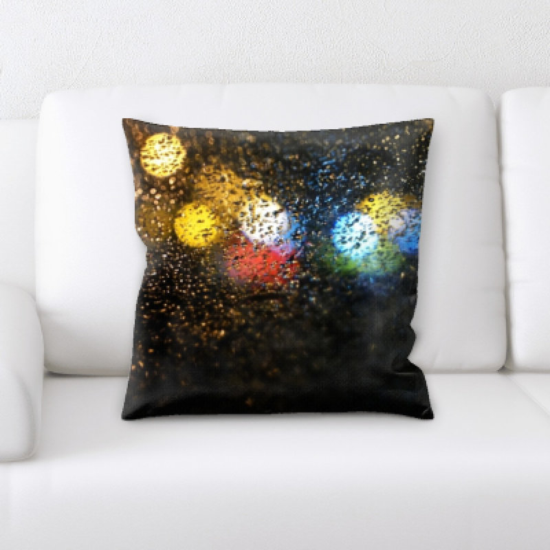 Yousef Abstract Textures Throw Pillow